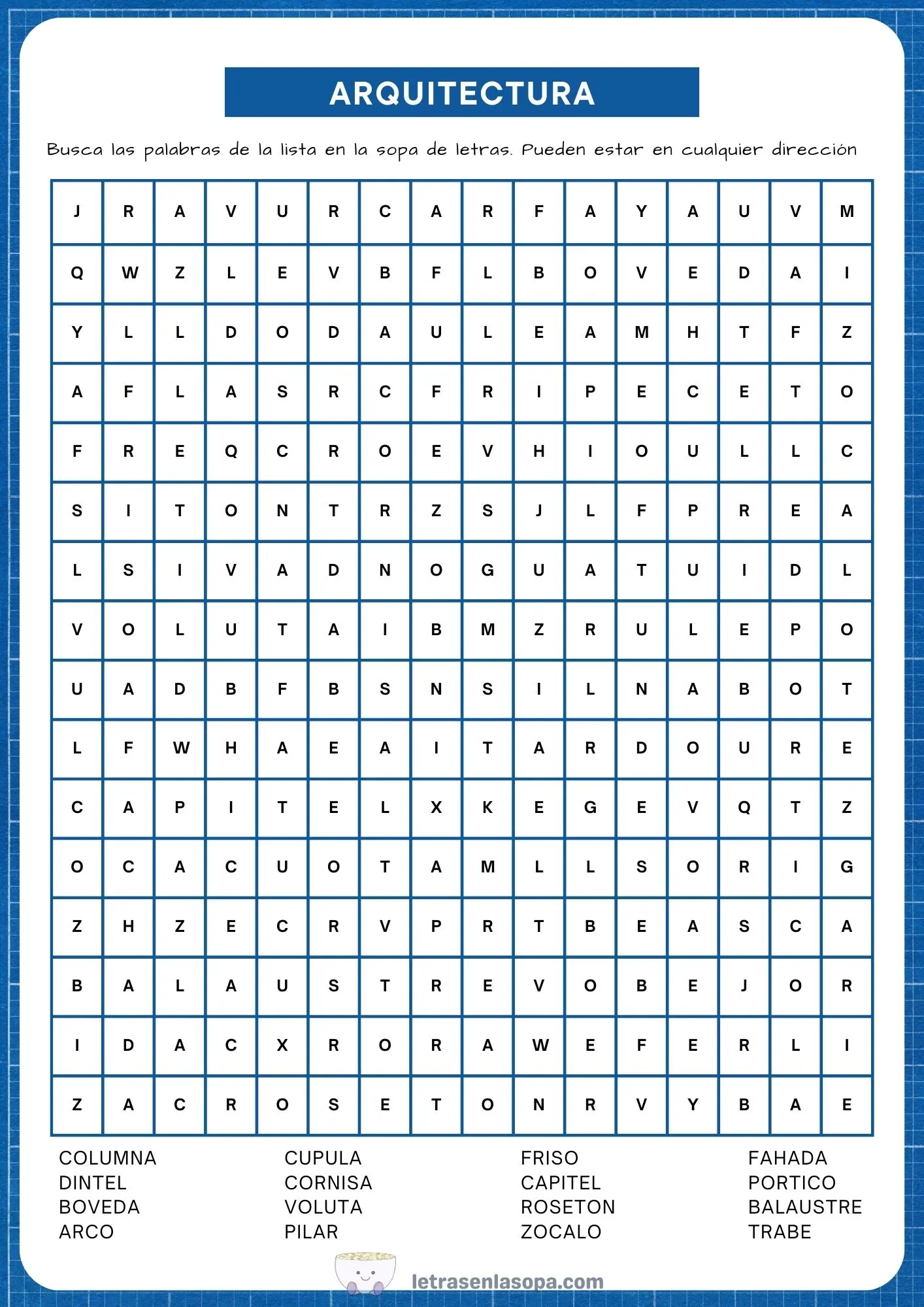 sopas de letras para adultos difíciles gratis imprimir pdf