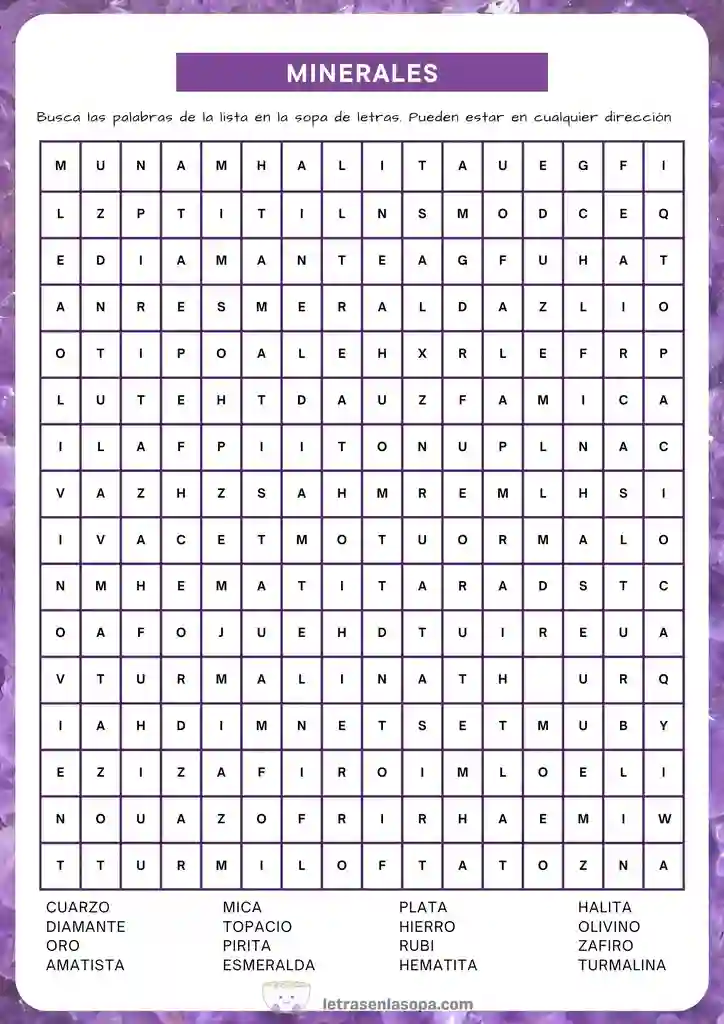 sopas de letras para adultos difíciles gratis imprimir