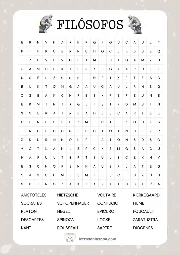  sopa de letras para imprimir dificiles